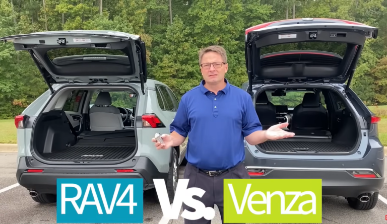 Is Toyota Venza Bigger Than Rav4